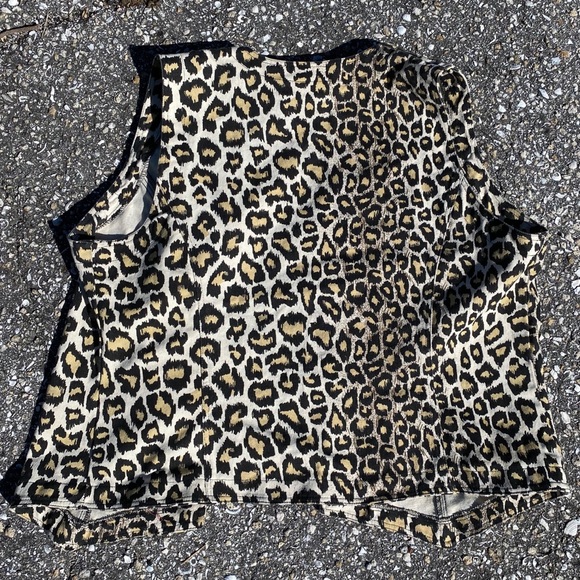 Leopard cheetah print vest - Picture 7 of 8